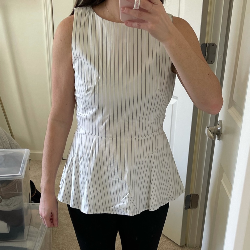 Banana Republic peplum top